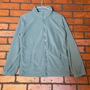 Mountain Warehouse Kids L‎ Cyan Outdoor Adventure Hooded Fleece Jacket